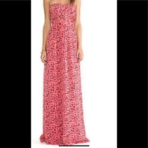 Erin Fetherston leopard animal print gown. NWOT. 398 retail‎